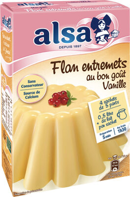 Alsa Flan entremets Vanille
