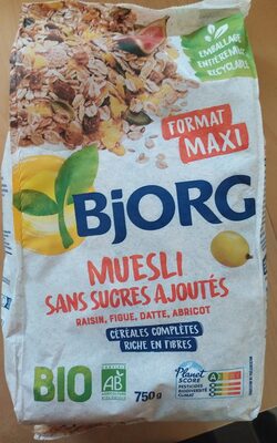 Bjorg Muesli sans sucres ajoutés