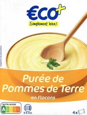 Eco+ Purée de pommes de terre en flocons