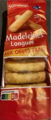 Sondey Madeleines longues