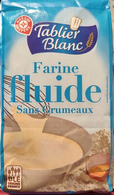 Tablier Blanc Farine Fluide